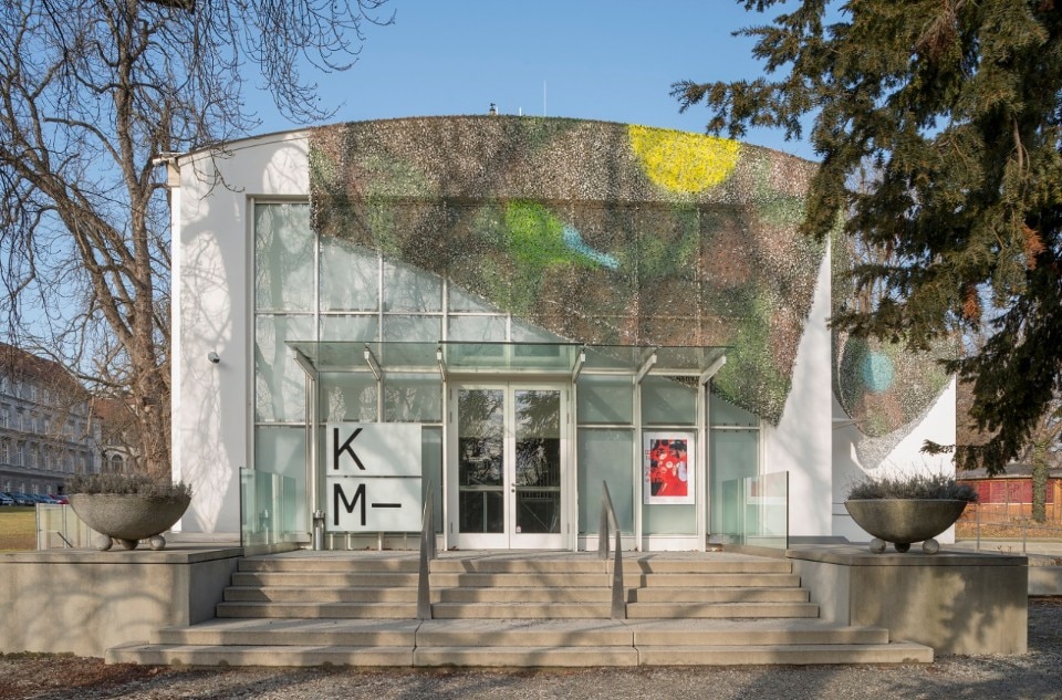 Thomas Baumann, Paint Balls - Shots of Reflections, 2010, Exhibition View, Künstlerhaus, Halle für Kunst & Medien, Graz, 2019